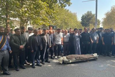مراسم تشییع دانشجوی فقید دانشگاه تهران برگزار شد