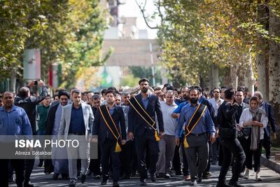 تصاویر: مراسم تشییع پیکر محمدامین کلاته، دانشجوی فقید دانشگاه تهران