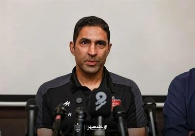 کنفرانس خبری هاشمیان بعد از تساوی پرسپولیس مقابل گل گهر