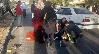 یک کشته و ۳ مجروح درپی تصادف بزرگراه آبشناسان تهران