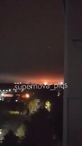 حمله اوکراین به پالایشگاه نفت روسیه در لنینگراد