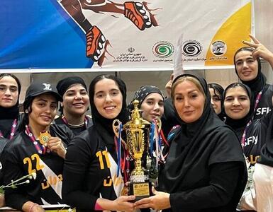 قهرمانی مازندران در دستجات آزاد و انتخابی تیم ملی رولبال بانوان