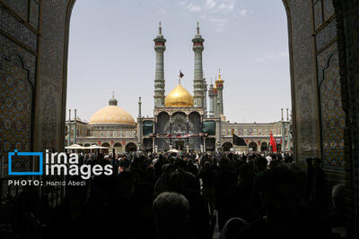 حضرت معصومه برای دیدار با امام زمان خود به ایران آمد
