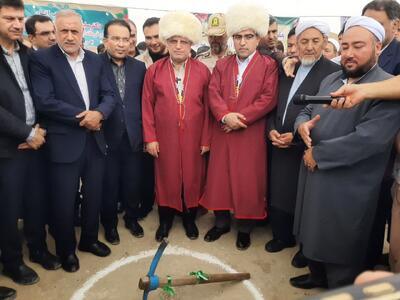 فیلم| سفر استاندار گلستان به شهر مرزی کُرند گنبدکاووس