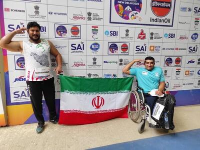 سه مدال خوش رنگ، سهم ورزشکاران فارس از مسابقات جهانی پارادوومیدانی