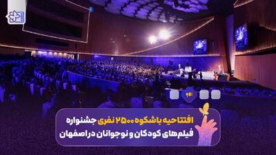 تحویل سال سینمای کودک و نوجوان در اصفهان