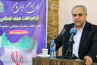 سرمست: نیروی انتظامی در تأمین امنیت و نشاط اجتماعی نقش آفرین بود