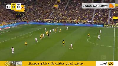 خلاصه بازی دورتموند ۱-۱ لایپزیش (بوندسلیگا - 26-2025) - پارس فوتبال