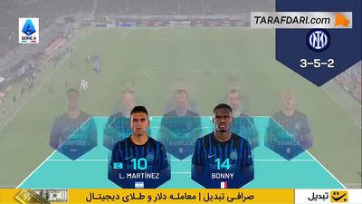 خلاصه بازی اینتر 4-1 کرمونزه (سری آ - 26-2025) - پارس فوتبال