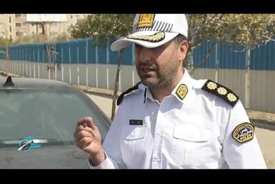 کنترل نامحسوس پلیس راهور دنا با پلاک مخدوش را غافلگیر کرد