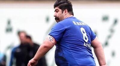 شادی گُل خنده دار بهنام بانی بعد زدن گل به پرسپولیس در دربی هنرمندان/ هیچکس باورش نمیشد ولی...