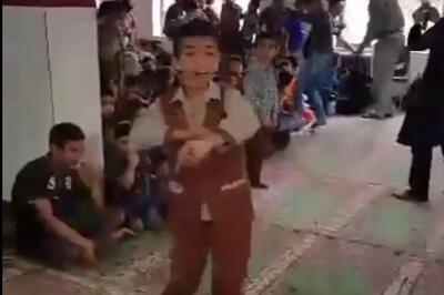 آواز شاد؛ پسر بچه شیطون بعد جشن تو مدرسه کلی رقصید انقدر مهارت عجیبه
