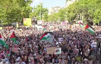 تجمع حامیان فلسطین در اسپانیا