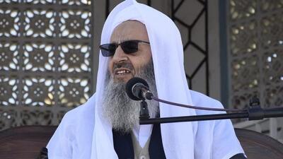 ادعای تکان‌دهنده مولوی عبدالحمید درباره تحریم‌ها!