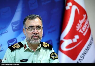 حضور رئیس پلیس پیشگیری تهران در خبرگزاری تسنیم- عکس خبری تسنیم | Tasnim