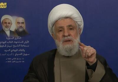 شیخ نعیم قاسم: هشدار درباره پروژه   اسرائیل بزرگ  / طرح ترامپ مملو از خطرات است - تسنیم