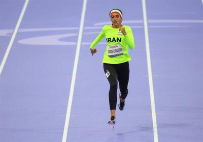  صعود هاجر صفرزاده به نیمه نهایی دوی 200 متر