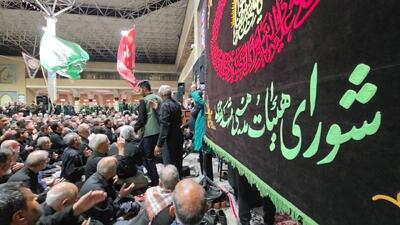 کاروان سفیران امام رئوف در سوگ حضرت معصومه(س) + فیلم