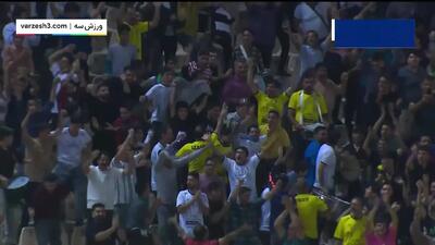 گل اول چادرملو به استقلال توسط حبیبی نژاد