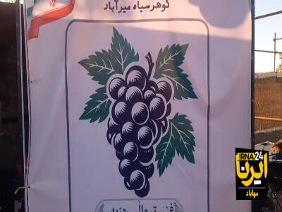 جشنواره‌ انگور سیاه میرآباد