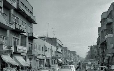 خیابان‌ منوچهری تهران در سالهای دهه چهل(عکس)