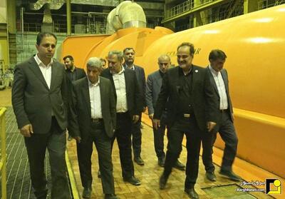 بازدید رئیس و اعضای کمیسیون اقتصادی مجلس از نیروگاه شهیدمفتح همدان