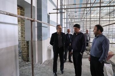بازدید مدیرکل ورزش و جوانان استان همدان از پروژه‌های ورزشی شهرستان رزن