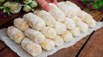 این رول های گردویی رو در عرض 10 دقیقه درست کن !