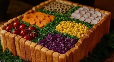 طرز تهیه کیک مرغ لایه ای هر لایه پر از طعم و خوشمزه!