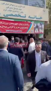 درگیری در مسابقات پرورش اندام قهرمانی کشور+فیلم‌