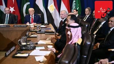 بیانیه کشورهای مسلمان حامی طرح ترامپ در استقبال از اقدامات حماس