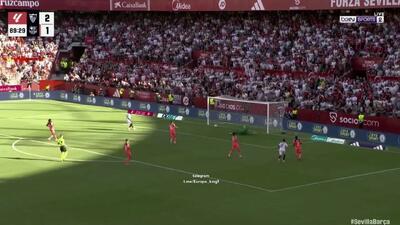 ویدیو: گل سوم سویا به بارسلونا توسط خوزه آنخل کارمون