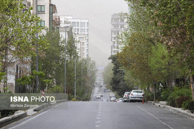 هوای تهران در شرایط ناسالم برای گروه‌های حساس