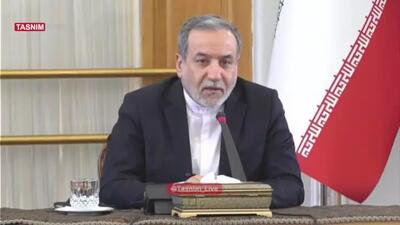 عراقچی: راه‌حل نهایی برنامه هسته‌ای ایران مذاکره دیپلماتیک است