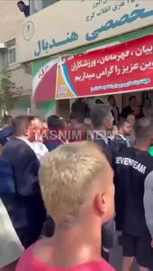 درگیری در مسابقات پرورش اندام قهرمانی کشور