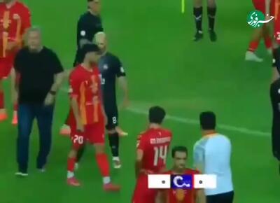 درگیری لفظی اسکوچیچ و شجاع خلیل‌زاده بعد از پایان بازی