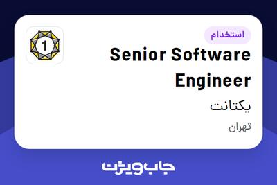 استخدام Senior Software Engineer در یکتانت