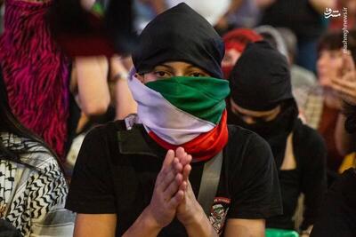 عکس/ تظاهرات گسترده حامیان فلسطین در مادرید