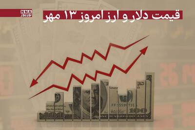 کاهش قیمت دلار امروز یکشنبه 13 مهر 1404