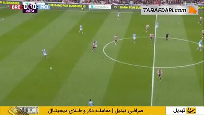 گل ارلینگ هالند به برنتفورد (برنتفورد 0-1 منچسترسیتی) - پارس فوتبال