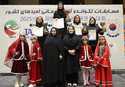 قهرمانی دختران تهران در جام تکواندو دوستی ایران و کره جنوبی - پارس فوتبال