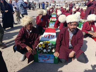 پیکر یکی از سرداران شهید گلستانی به میهن بازگشت - پارس فوتبال