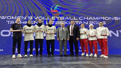 حضور ۳ دختر والیبال ایران در تیم رویایی کاوا/ خلیلی MVP شد - پارس فوتبال