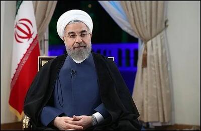 اولین حضور حسن روحانی در یک مراسم بعد از فعال شدن مکانیسم ماشه + عکس