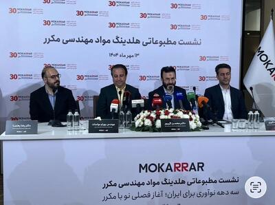 کنفرانس خبری مکرر؛ رونمایی از هویت بصری و ساختار جدید هلدینگ