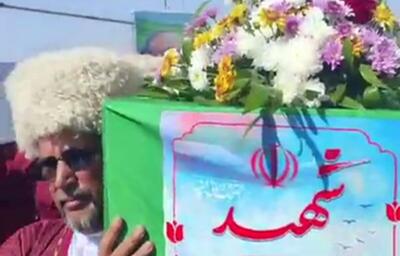استقبال از پیکر مطهر ۴۴ شهید دوران دفاع مقدس در مرز شلمچه