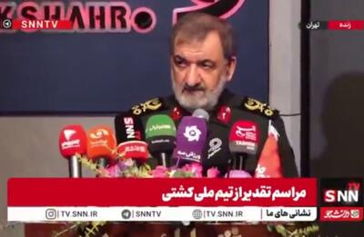 سرلشکر رضایی: آمریکا و اسرائیل نمی‌خواهند ملت ایران پیشرفت بکند / جنگی که علیه ما راه افتاده جنگ پیشرفت و اقتدار است + فیلم