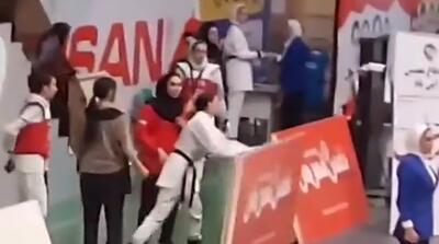 لحظات درگیری تکواندوکاران زن و سرنوشت‌شان