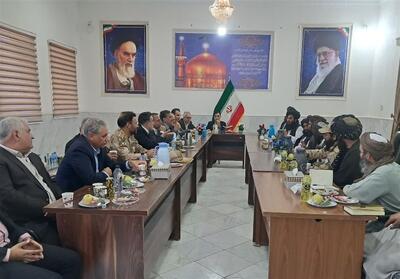 ️گفت‌وگوی مسئولان خراسان رضوی و هرات در نقطه صفر مرزی - تسنیم