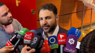  احمدی: کاش حداقل با بازی تهاجمی تساوی بگیریم